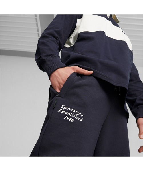 PUMA(プーマ)の「PUMA プーマ メンズ PUMA TEAM スウェットパンツ(その他パンツ・メンズ・レッド系その他/ネイビー・LARGE/MEDIUM/X-LARGE/X-SMALL/SMALL)」の7枚目の写真