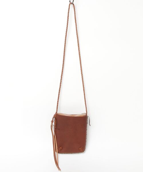 SEVEN BY SEVEN(セブンバイセブン)の「SEVEN BY SEVEN/セブン バイ セブン HANDMADE LEATHER SHOULDER BAG ショルダーバッグ(ショルダーバッグ・メンズ・ブラウン・FREE)」の13枚目の写真