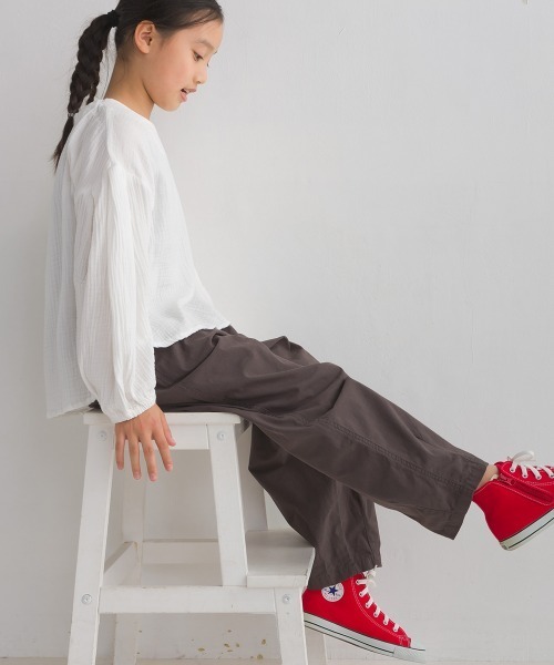 OMNES オムネス ダブルガーゼ プルオーバー＆長袖Tシャツ2点纏め売り OMNES オムネス ダブルガーゼ プルオーバー＆長袖Tシャツ2点纏め