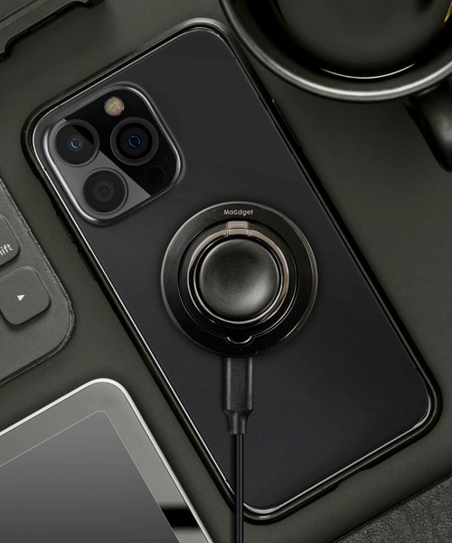 〈MaGdget/マジェット〉MaGdget Charge Ring/チャージリング MagSafe対応（スマホグッズ）｜MaGdget（マジェット）