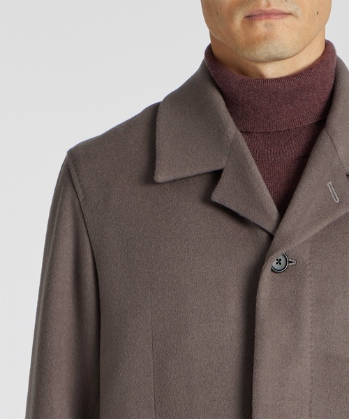 ☆カシミヤ混☆ポールスミスブラック　ショートスリーブフレアコート　40サイズ ポールスミスPaul Smith PS 裏中綿キルティングカシミヤ混紡