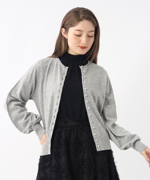 Soeur7アンゴラ混ニットコートカーディガン38 未使用品　茶グレー 楽天市場】カーディガン / 公式 CUBE SUGAR 麻タッチ ニット