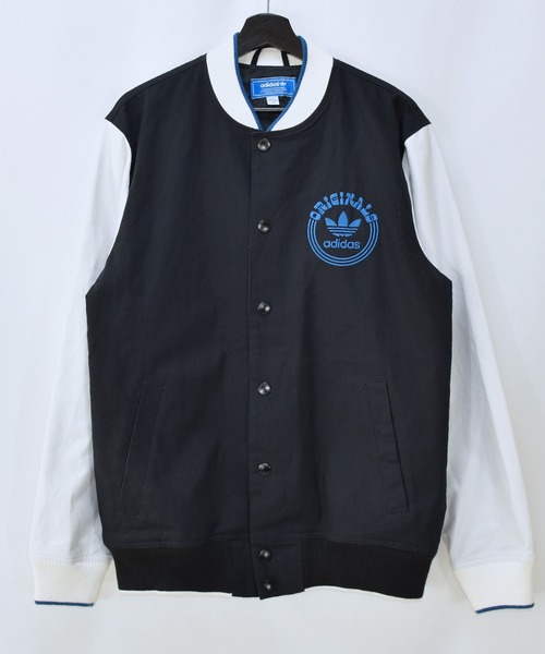adidas（アディダス）の「【ヴィンテージ古着】adidas / アディダス ロゴ刺繍入り コットン スタジャン（スタジャン・メンズ・ブラック・MEDIUM）」の8枚目の写真