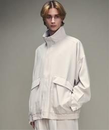 KUUUPY | Stand Up Collar Zip Blouson - スタンドカラージップブルゾン【セットアップ対応】(ブルゾン)