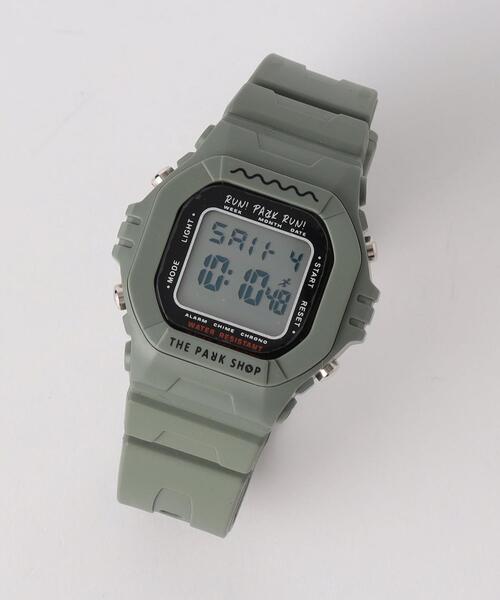 THE PARK SHOP(ザパークショップ)の「<THE PARK SHOP> TECKBOY WATCH / 腕時計(デジタル腕時計・キッズ・ブラック/オリーブ・FREE)」の3枚目の写真