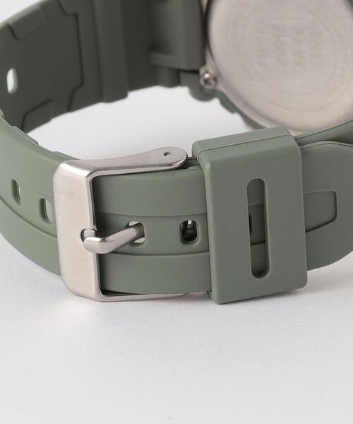 THE PARK SHOP(ザパークショップ)の「<THE PARK SHOP> TECKBOY WATCH / 腕時計(デジタル腕時計・キッズ・ブラック/オリーブ・FREE)」の4枚目の写真