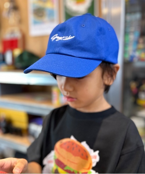 GROOVY COLORS（グルービーカラーズ）の「GROOVY キャップ（キャップ・キッズ・ブラック/ブルー/グリーン・MEDIUM/LARGE）」の3枚目の写真