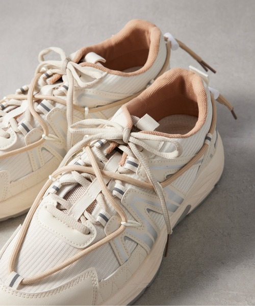 SETUP7（セットアップセブン）の「【SETUP7】ユーティリティクッションスニーカー XT-6 KNF037（スニーカー・メンズ・ブラック/ベージュ/グレー・40/42/44）」の13枚目の写真