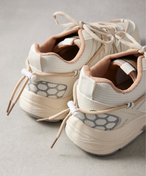 SETUP7（セットアップセブン）の「【SETUP7】ユーティリティクッションスニーカー XT-6 KNF037（スニーカー・メンズ・ブラック/ベージュ/グレー・40/42/44）」の15枚目の写真