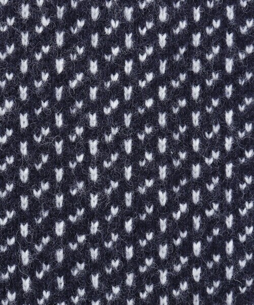 NOLLEY'S goodman(ノーリーズグッドマン)の「【WORK ABOUT/ワークアバウト】ジャカード プルオーバーニット(ニット/セーター・メンズ・ブルー系その他/ホワイト系その他/ブラック系その他・L/M)」の19枚目の写真