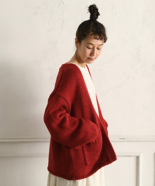 soulberry（ソウルベリー）の「たっぷりニットのカーディガン