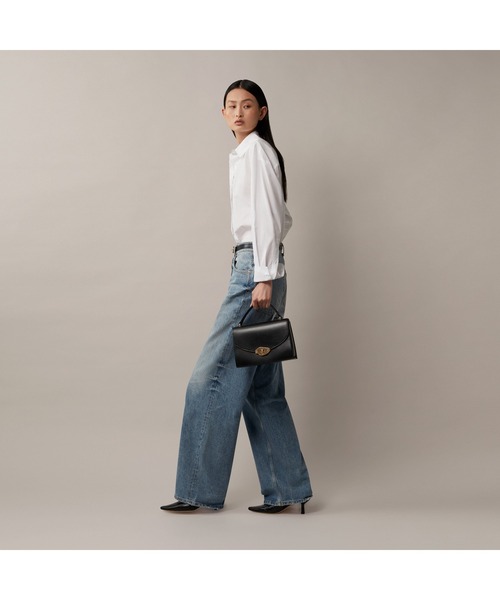 Mulberry(マルベリー)の「ラナ トップハンドル LANA Top Handle(ハンドバッグ・レディース・ブラック・FREE)」の6枚目の写真