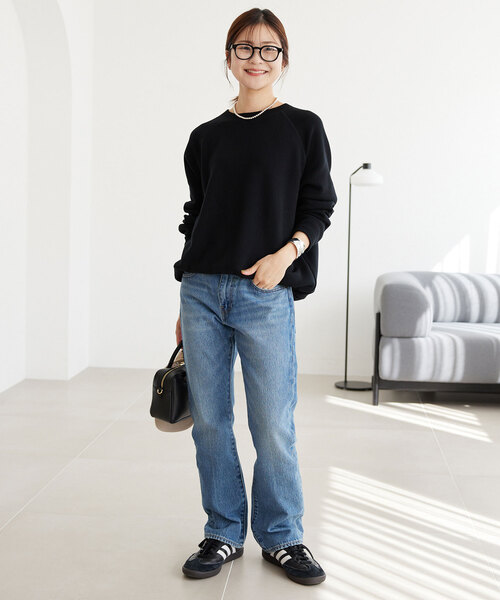 SLOBE IENA（スローブイエナ）の「スムースオーバーニット
