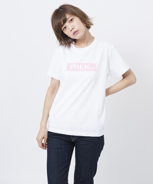 MILKFED. | S/S TEE BAR（Tシャツ/ロゴ/バー）(Tシャツ/カットソー)