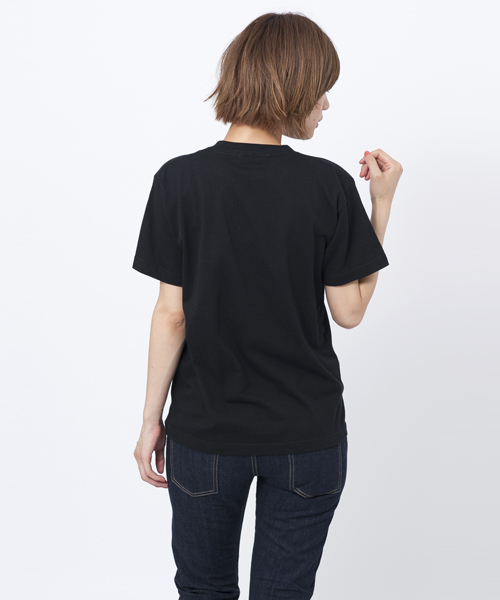 MILKFED.（ミルクフェド）の「S/S TEE BAR（Tシャツ/ロゴ/バー）（Tシャツ/カットソー・レディース・ブラック/アッシュ/ネイビー/ピンク/ホワイト・MEDIUM/SMALL）」の7枚目の写真