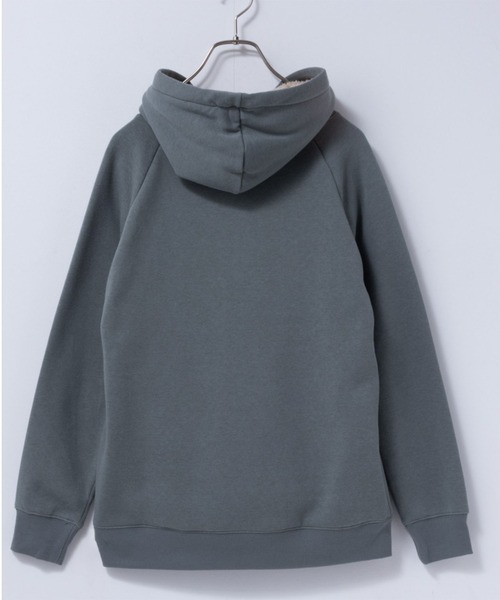 Mac-House（マックハウス）の「裏ボア あったか無地パーカー（パーカー・レディース・ブラック/ダークグリーン系/チャコールグレー/杢グレー・L/M）」の13枚目の写真