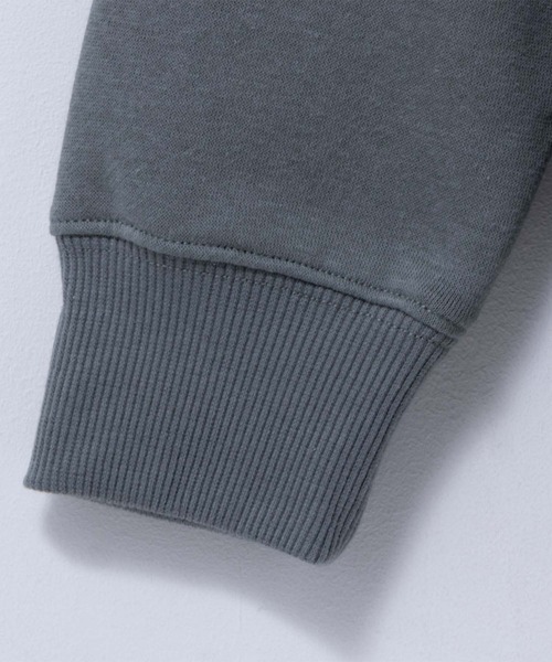 Mac-House（マックハウス）の「裏ボア あったか無地パーカー（パーカー・レディース・ブラック/ダークグリーン系/チャコールグレー/杢グレー・L/M）」の11枚目の写真