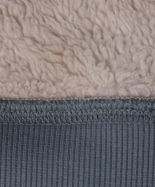 Mac-House（マックハウス）の「裏ボア あったか無地パーカー（パーカー・レディース・ブラック/ダークグリーン系/チャコールグレー/杢グレー・L/M）」の7枚目の写真