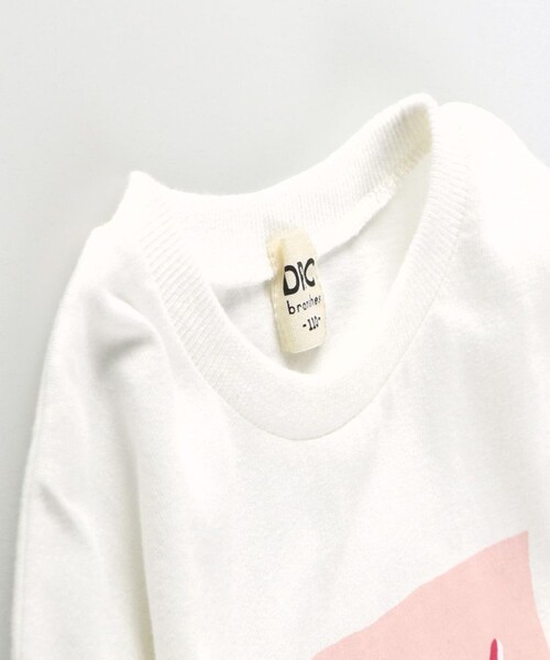 DRC branshes（ディーアールシーブランシェス）の「【WEB限定/DRC/お肌に嬉しい綿100％】アソートグラフィック長袖Tシャツ（Tシャツ/カットソー・キッズ・サックスブルー/ピンク/その他2/グレイッシュベージュ/その他3/オフホワイト/ライトグリーン/ブラック/その他1/アイボリー・120/150/100/90/140/160/110/130）」の15枚目の写真