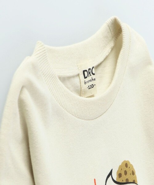 DRC branshes（ディーアールシーブランシェス）の「【WEB限定/DRC/お肌に嬉しい綿100％】アソートグラフィック長袖Tシャツ（Tシャツ/カットソー・キッズ・サックスブルー/ピンク/その他2/グレイッシュベージュ/その他3/オフホワイト/ライトグリーン/ブラック/その他1/アイボリー・120/150/100/90/140/160/110/130）」の22枚目の写真