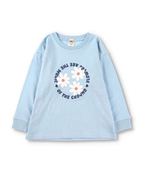 DRC branshes（ディーアールシーブランシェス）の「【WEB限定/DRC/お肌に嬉しい綿100％】アソートグラフィック長袖Tシャツ（Tシャツ/カットソー・キッズ・サックスブルー/ピンク/その他2/グレイッシュベージュ/その他3/オフホワイト/ライトグリーン/ブラック/その他1/アイボリー・120/150/100/90/140/160/110/130）」の11枚目の写真