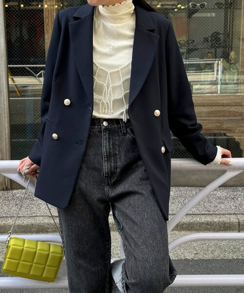 fredy emue（フレディエミュ）の「ビーズビスチェ（シャツ/ブラウス・レディース・アイボリー・38）」の11枚目の写真