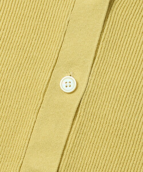 coen(コーエン)の「カタアゼVネックカーディガン(カーディガン/ボレロ・レディース・グレー/オフホワイト/ライム/ダークグレー/ケリーグリーン/ロイヤルブルー・FREE)」の7枚目の写真