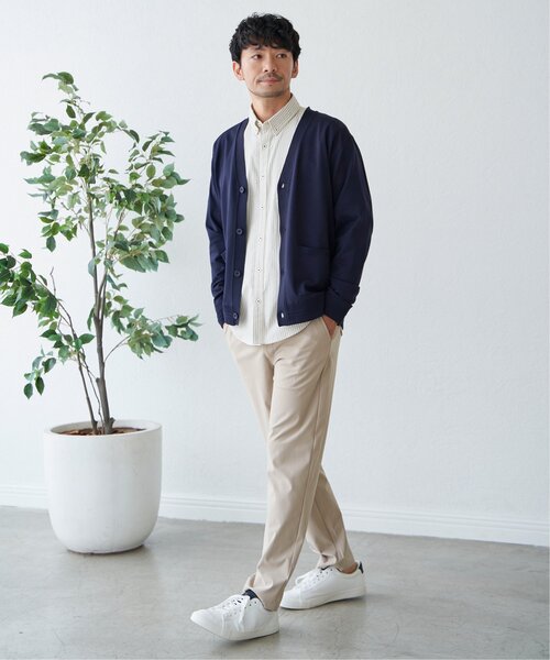 ikka（イッカ）の「【吸水速乾】イージーケアオックスボタンダウンシャツ（シャツ/ブラウス・メンズ・ホワイト/オフホワイト/オレンジ/グリーン/ブルー/ネイビー・S/M/L/XL）」の20枚目の写真