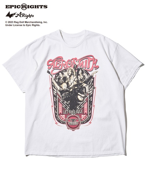 セール】ヴィンテージ加工 バンドTシャツ / AEROSMITHロックT