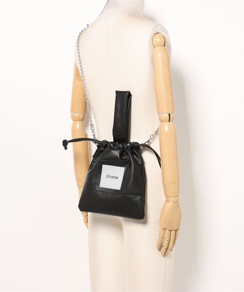 【jouetie/ジュエティ】メタリックPUキルティング 巾着ショルダーバッグ（ショルダーバッグ）｜jouetie（ジュエティ） pattayablatt.com
