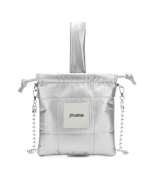 【jouetie/ジュエティ】メタリックPUキルティング 巾着ショルダーバッグ（ショルダーバッグ）｜jouetie（ジュエティ） pattayablatt.com