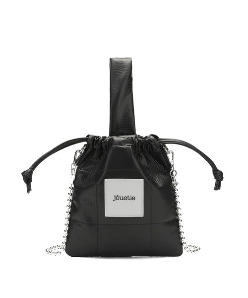 【jouetie/ジュエティ】メタリックPUキルティング 巾着ショルダーバッグ（ショルダーバッグ）｜jouetie（ジュエティ） pattayablatt.com