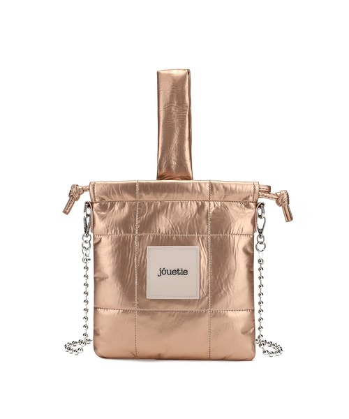 【jouetie/ジュエティ】メタリックPUキルティング 巾着ショルダーバッグ（ショルダーバッグ）｜jouetie（ジュエティ） pattayablatt.com