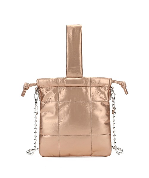 【jouetie/ジュエティ】メタリックPUキルティング 巾着ショルダーバッグ（ショルダーバッグ）｜jouetie（ジュエティ） pattayablatt.com