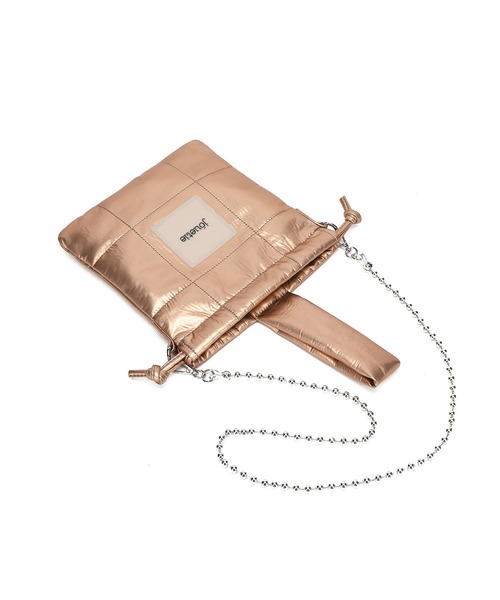 【jouetie/ジュエティ】メタリックPUキルティング 巾着ショルダーバッグ（ショルダーバッグ）｜jouetie（ジュエティ） pattayablatt.com