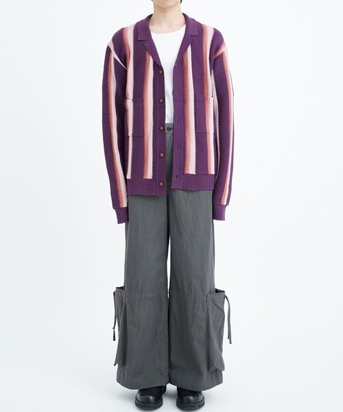 SASQUATCHfabrix.(サスクワァッチファブリックス)の「【Sasquatchfabrix./ サスクワッチファブリックス】DP HARVEST PANTS(カーゴパンツ・メンズ・ブラウン/ダークグレー/ライトピンク・M/L)」の8枚目の写真