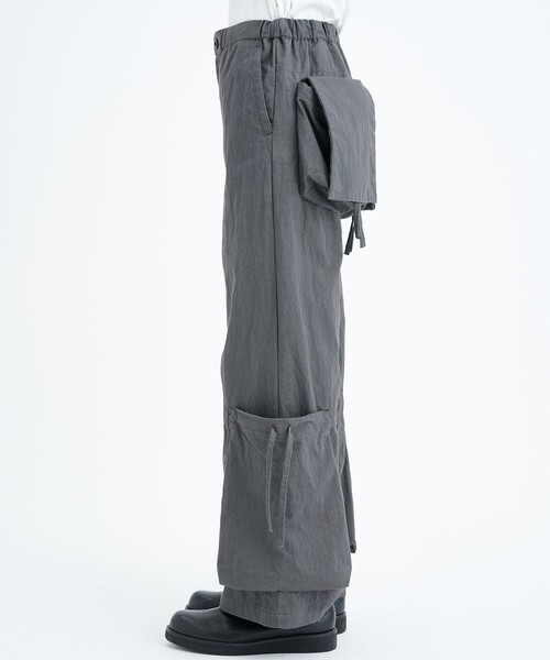 SASQUATCHfabrix.(サスクワァッチファブリックス)の「【Sasquatchfabrix./ サスクワッチファブリックス】DP HARVEST PANTS(カーゴパンツ・メンズ・ブラウン/ダークグレー/ライトピンク・M/L)」の4枚目の写真