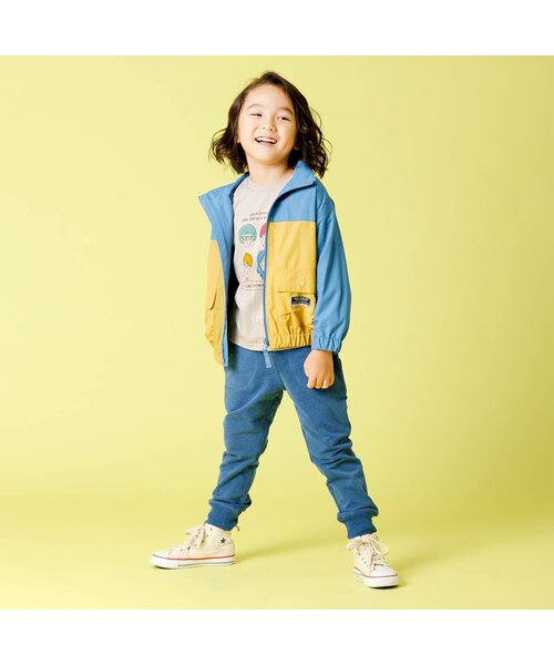 F.O.KIDS（エフオーキッズ）の「手描きイラスト長袖Tシャツ_防汚加工（Tシャツ/カットソー・キッズ・ベージュ/チャコール/カーキ・80/90/100/110/120/130/140）」の12枚目の写真