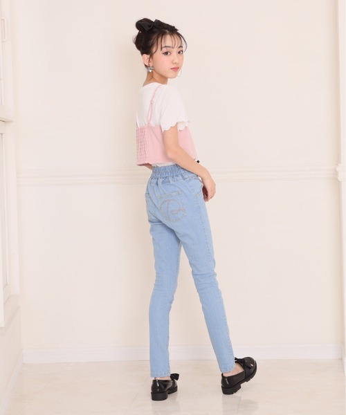 ⑫スキニーデニムパンツ ピンク 中古 楽天市場】カラー スキニー ピンク（パンツ｜ボトムス