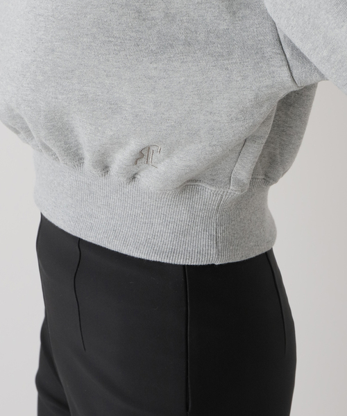 【SKIN × EDIT. FOR LULU】コラボ クロップドスウェット SKIN（スキン）の「【SKIN × EDIT. FOR LULU】コラボ クロップド