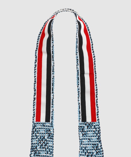 THOM BROWNE（トムブラウン）の「SMALL CHECK JACQUARD KNIT TIE IN SILK（ネクタイ・メンズ・その他・ONE SIZE）」の2枚目の写真