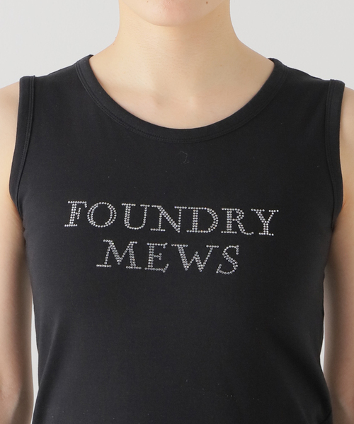 セール】【Foundry Mews/ファウンドリー ミューズ】Logo Tank