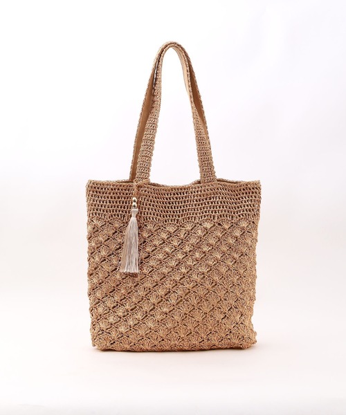 COCOCELUX GOLD ﾗﾑ×ﾊﾟｲｿﾝ ﾄｰﾄﾊﾞｯｸﾞ ﾎﾟｰﾁ付き | bag | COCOCELUX GOLD