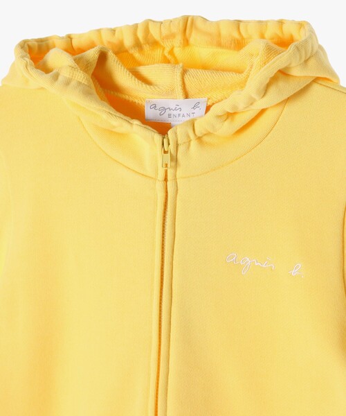 agnes b.(アニエスベー)の「K330 E BLOUSON キッズ ZIPブルゾン(ブルゾン・キッズ・イエロー系その他・8YEAR)」の3枚目の写真