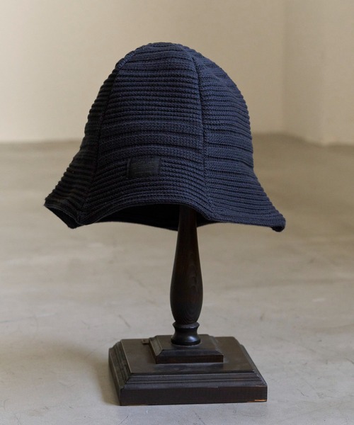 Mighty Shine（マイティシャイン）の「Knit Tulip Hat（ハット・メンズ・ベージュ/チャコールグレー・FREE）」の5枚目の写真