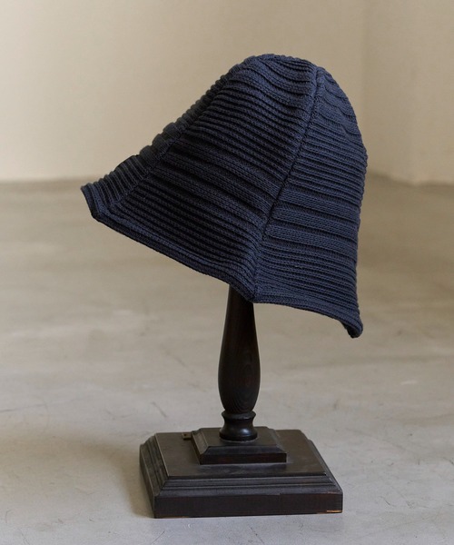 Mighty Shine（マイティシャイン）の「Knit Tulip Hat（ハット・メンズ・ベージュ/チャコールグレー・FREE）」の6枚目の写真