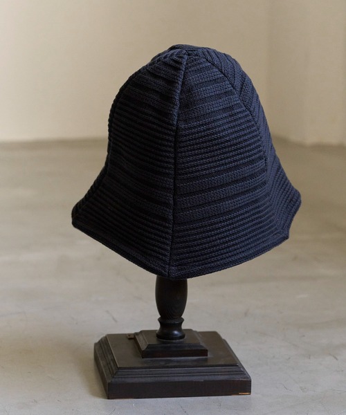 Mighty Shine（マイティシャイン）の「Knit Tulip Hat（ハット・メンズ・ベージュ/チャコールグレー・FREE）」の7枚目の写真