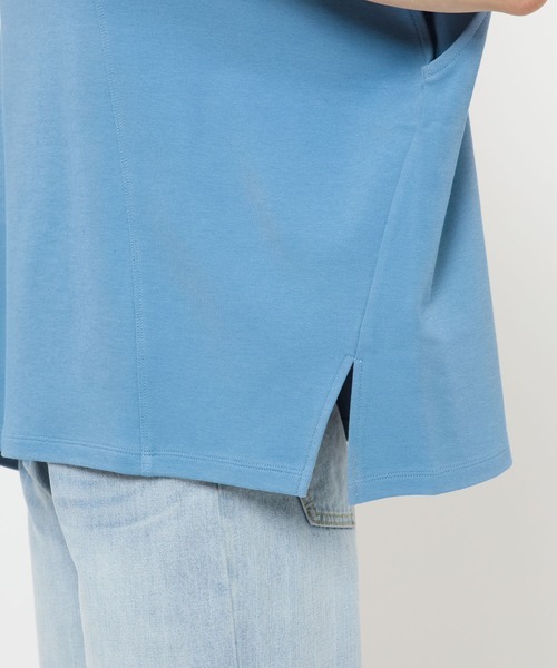 saloon（サルーン）の「SALOON(サルーン)/　ドルマン　ルーズ　Ｔシャツ（Tシャツ/カットソー・レディース・ブラック/ホワイト/ライトブルー・FREE）」の17枚目の写真