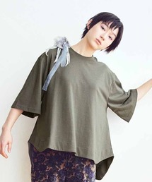 MEDE19F（メデジュウキュウ）の「ＭＥＤＥ１９Ｆ　汗じみ軽減加工のオーバーシルエットトップス（Tシャツ/カットソー）」