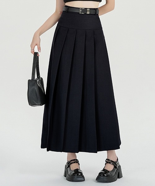 Twinkle;pm（トゥインクルピーエム）の「プリーツスカート（スカート・レディース・ブラック/グレー・SMALL/MEDIUM/LARGE/X-LARGE）」の18枚目の写真